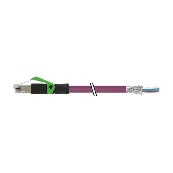 Murrelektronik M8 MALE 0 Degree / M8 FEMALE 0 Degree, PUR 3x0.25 gy UL/CSA 2m 7000-74101-7980300 - main